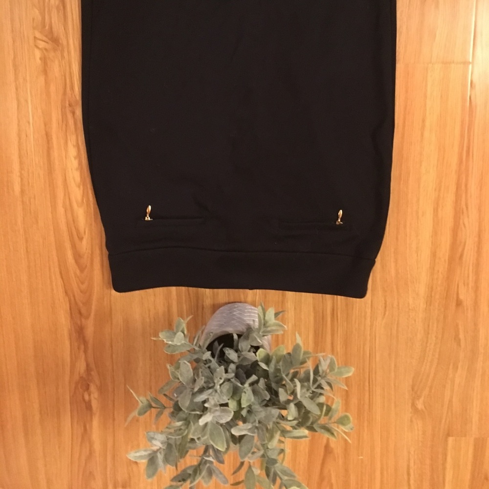 Philosophy black pencil skirt